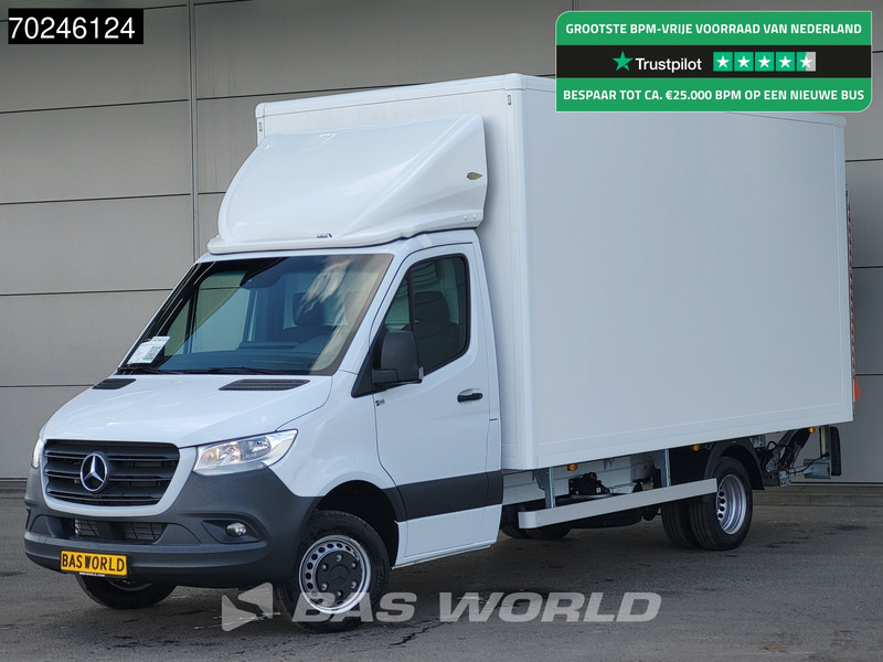 Mercedes-Benz Sprinter 515 CDI Automaat 1000kg Laadklep Zijdeur Dubbellucht Bakwagen MBUX Airco Cruise CarPlay D'Hollandia Euro6 Koffer Meubelbak 21m3 - Dostavno vozilo z zabojnikom: slika 1 Mercedes-Benz Sprinter 515 CDI Automaat 1000kg Laadklep Zijdeur Dubbellucht Bakwagen MBUX Airco Cruise CarPlay D'Hollandia Euro6 Koffer Meubelbak 21m3 - Dostavno vozilo z zabojnikom: slika 1