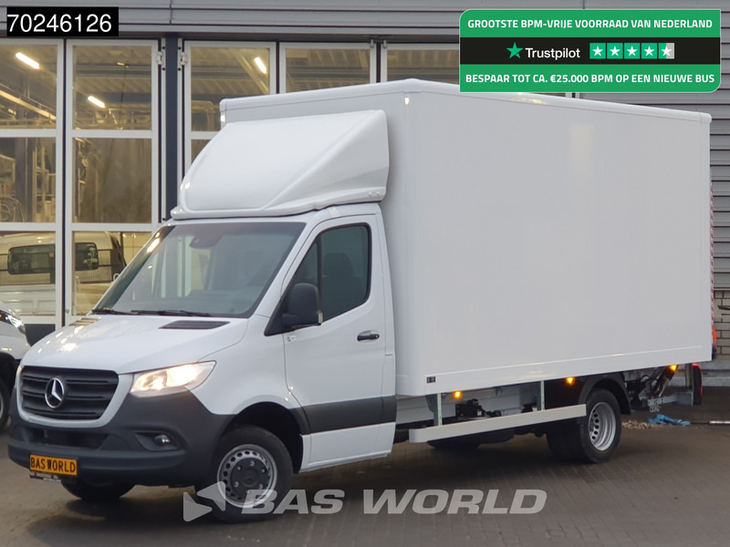 Mercedes-Benz Sprinter 515 CDI Automaat 1000kg Laadklep Zijdeur Dubbellucht Bakwagen MBUX Airco Cruise CarPlay D'Hollandia Euro6 Koffer Meubelbak 21m3 - Dostavno vozilo z zabojnikom: slika 1 Mercedes-Benz Sprinter 515 CDI Automaat 1000kg Laadklep Zijdeur Dubbellucht Bakwagen MBUX Airco Cruise CarPlay D'Hollandia Euro6 Koffer Meubelbak 21m3 - Dostavno vozilo z zabojnikom: slika 1