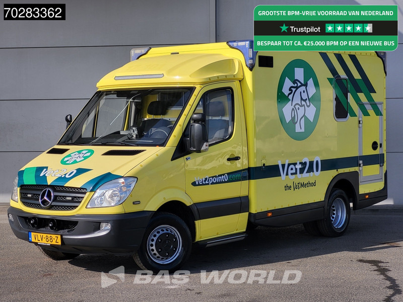 Mercedes-Benz Sprinter 519 CDI 3.0L V6 Automaat 190PK Ambulance Trekhaak Airco Cruise APK 02-2026 Euro6 Rettungswagen Krankenwagen 13m3 Airco Trekhaak - Reševalno vozilo: slika 1 Mercedes-Benz Sprinter 519 CDI 3.0L V6 Automaat 190PK Ambulance Trekhaak Airco Cruise APK 02-2026 Euro6 Rettungswagen Krankenwagen 13m3 Airco Trekhaak - Reševalno vozilo: slika 1