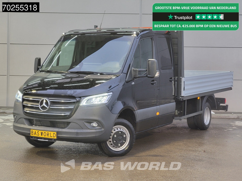 Mercedes-Benz Sprinter 519 CDI Automaat Open Laadbak Dubbel Cabine 3.5t trekhaak LED Navi Camera ACC Pickup Pritsche Airco Dubbel cabine Trekhaak Cruis - Dostavno vozilo s kesonom: slika 1 Mercedes-Benz Sprinter 519 CDI Automaat Open Laadbak Dubbel Cabine 3.5t trekhaak LED Navi Camera ACC Pickup Pritsche Airco Dubbel cabine Trekhaak Cruis - Dostavno vozilo s kesonom: slika 1