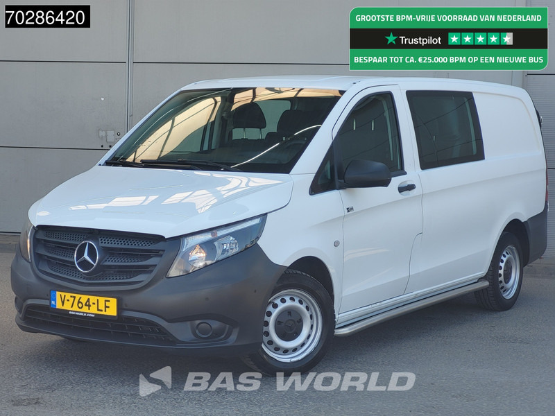 Mercedes-Benz Vito 111 Dubbel Cabine L2H1 Trekhaak Navi Airco Parkeersensoren L2 DC Doka Mixto 5m3 Airco Trekhaak - Mali kombi: slika 1 Mercedes-Benz Vito 111 Dubbel Cabine L2H1 Trekhaak Navi Airco Parkeersensoren L2 DC Doka Mixto 5m3 Airco Trekhaak - Mali kombi: slika 1