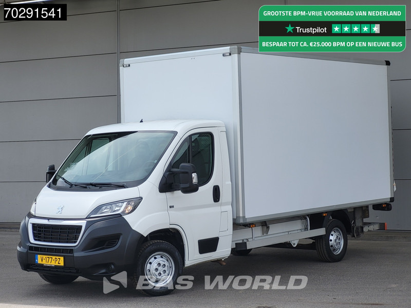 Peugeot Boxer 130PK Bakwagen Laadklep Dhollandia Lat om lat Airco Koffer Meubelbak 20m3 Airco - Dostavno vozilo z zabojnikom: slika 1 Peugeot Boxer 130PK Bakwagen Laadklep Dhollandia Lat om lat Airco Koffer Meubelbak 20m3 Airco - Dostavno vozilo z zabojnikom: slika 1