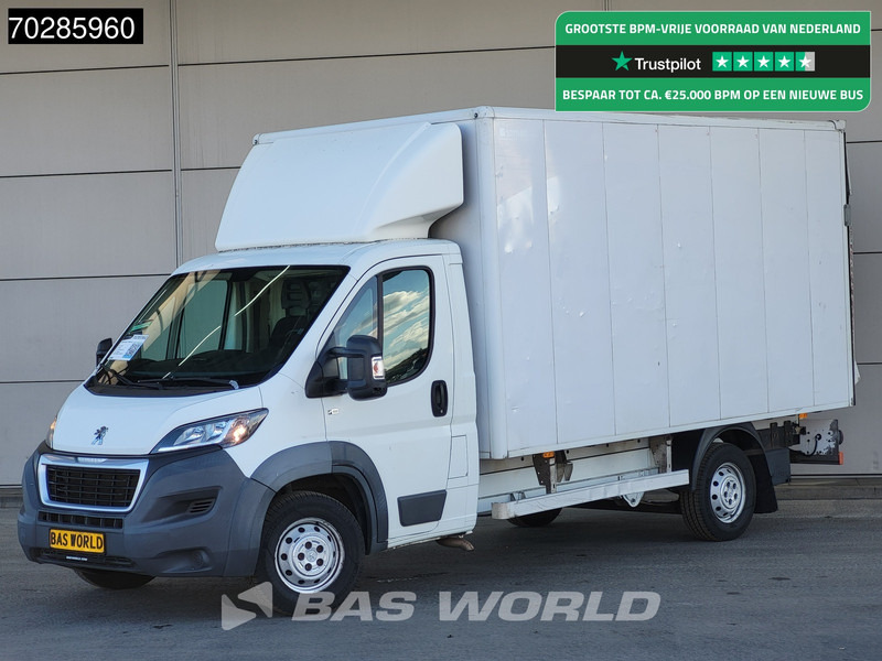 Peugeot Boxer 150PK Trekhaak D'Hollandia Laadklep Zijdeur Bakwagen Navi Airco Cruise Lat om Lat Euro5 Meubelbak Koffer 18m3 Airco Trekhaak Cruise co - Dostavno vozilo z zabojnikom: slika 1 Peugeot Boxer 150PK Trekhaak D'Hollandia Laadklep Zijdeur Bakwagen Navi Airco Cruise Lat om Lat Euro5 Meubelbak Koffer 18m3 Airco Trekhaak Cruise co - Dostavno vozilo z zabojnikom: slika 1