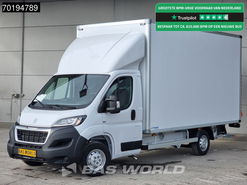 Peugeot Boxer 165PK Bakwagen Laadklep Zijdeur Lat om lat Airco Bluetooth Radio Meubelbak Koffer Gesloten laadbak 21m3 Airco Cruise control - Dostavno vozilo z zabojnikom: slika 1 Peugeot Boxer 165PK Bakwagen Laadklep Zijdeur Lat om lat Airco Bluetooth Radio Meubelbak Koffer Gesloten laadbak 21m3 Airco Cruise control - Dostavno vozilo z zabojnikom: slika 1