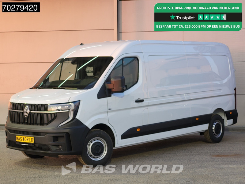 Renault Master 130pk 2025 Model! L3H2 Camera Carplay LED Airco Cruise Parkeersensoren L3 13m3 Airco Cruise control - Furgon: slika 1 Renault Master 130pk 2025 Model! L3H2 Camera Carplay LED Airco Cruise Parkeersensoren L3 13m3 Airco Cruise control - Furgon: slika 1