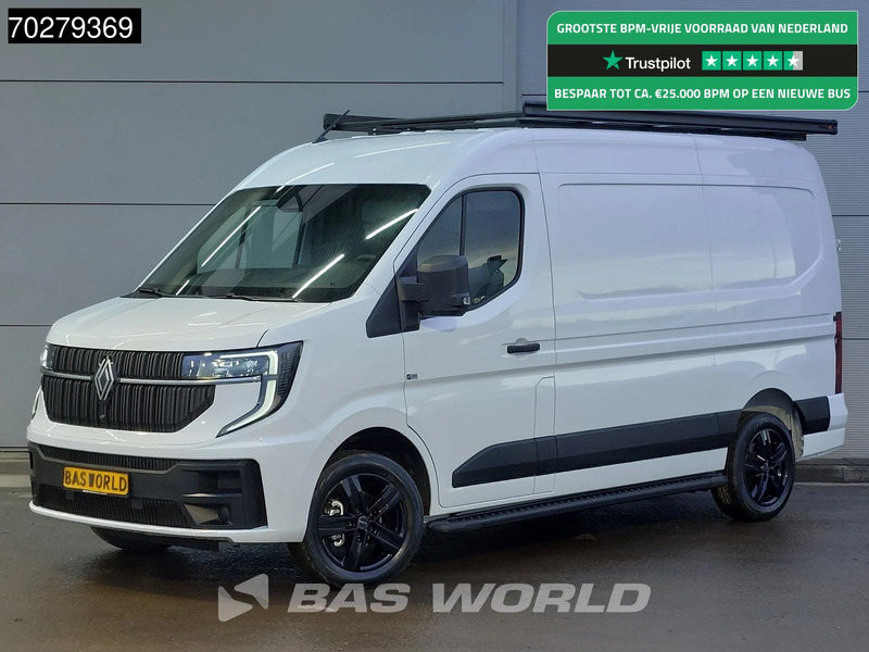 Renault Master 130pk 2025model L2H2 Special Edition LED Imperiaal 17 inch Velgen Airco Cruise Camera Carplay Parkeersensoren L2 10m3 Airco Cruise con - Furgon: slika 1 Renault Master 130pk 2025model L2H2 Special Edition LED Imperiaal 17 inch Velgen Airco Cruise Camera Carplay Parkeersensoren L2 10m3 Airco Cruise con - Furgon: slika 1