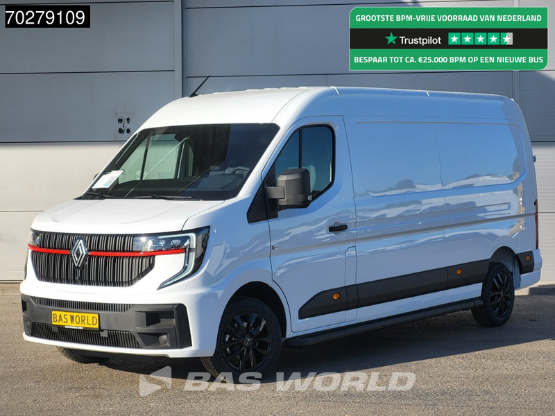 Renault Master 130pk 2025model L3H2 Special Edition LED Imperiaal 17 inch Velgen Airco Cruise Camera Carplay Parkeersensoren L3 12m3 Airco Cruise con - Furgon: slika 1 Renault Master 130pk 2025model L3H2 Special Edition LED Imperiaal 17 inch Velgen Airco Cruise Camera Carplay Parkeersensoren L3 12m3 Airco Cruise con - Furgon: slika 1