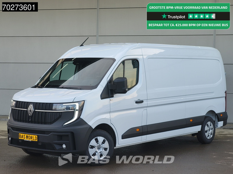 Renault Master 130pk L3H2 2025model LED CarPlay Airco Cruise Parkeersensoren L3 12m3 Airco Cruise control - Furgon: slika 1 Renault Master 130pk L3H2 2025model LED CarPlay Airco Cruise Parkeersensoren L3 12m3 Airco Cruise control - Furgon: slika 1