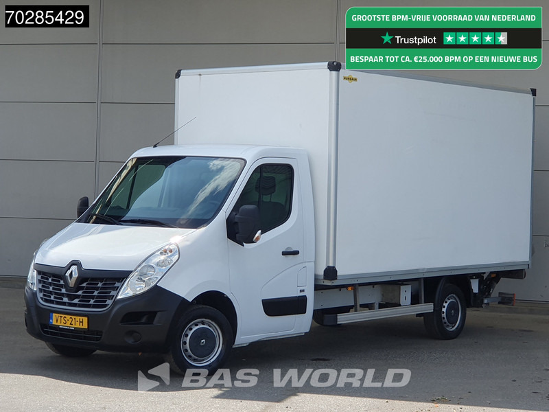 Renault Master 130pk Laadklep Bakwagen Airco Euro6 Meubelbak Koffer 21m3 Airco - Dostavno vozilo z zabojnikom: slika 1 Renault Master 130pk Laadklep Bakwagen Airco Euro6 Meubelbak Koffer 21m3 Airco - Dostavno vozilo z zabojnikom: slika 1