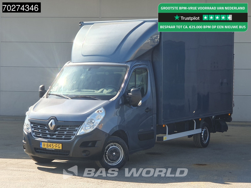 Renault Master 145PK Bakwagen 1000KG Laadklep Trekhaak Zijdeur Navi Lat om Lat Airco Cruise Meubelbak Koffer 20m3 Airco Trekhaak Cruise control - Dostavno vozilo z zabojnikom: slika 1 Renault Master 145PK Bakwagen 1000KG Laadklep Trekhaak Zijdeur Navi Lat om Lat Airco Cruise Meubelbak Koffer 20m3 Airco Trekhaak Cruise control - Dostavno vozilo z zabojnikom: slika 1