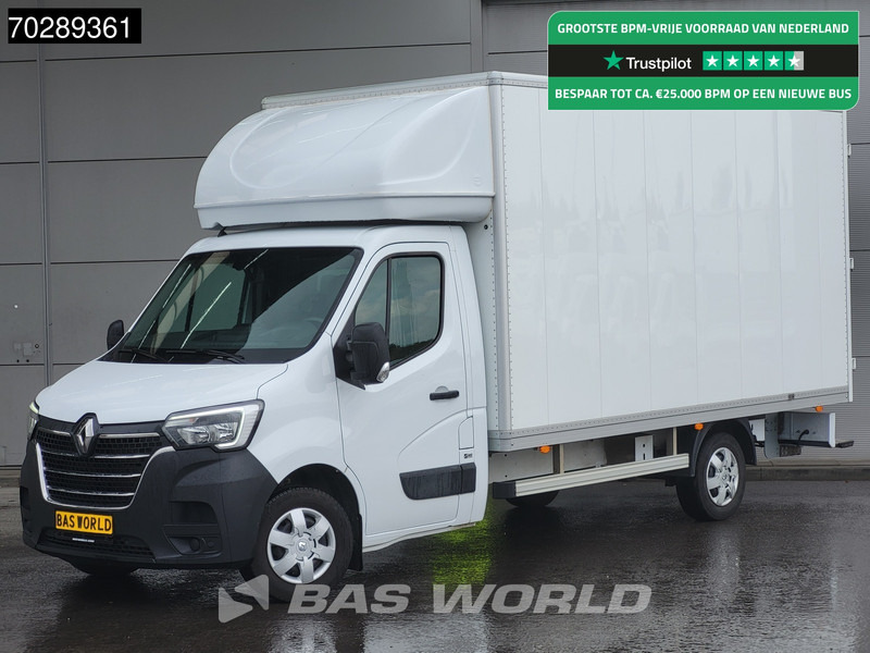 Renault Master 145PK Bakwagen Achterdeuren Navi LED Airco Euro6 Meubelbak Koffer 21m3 Airco - Dostavno vozilo z zabojnikom: slika 1 Renault Master 145PK Bakwagen Achterdeuren Navi LED Airco Euro6 Meubelbak Koffer 21m3 Airco - Dostavno vozilo z zabojnikom: slika 1