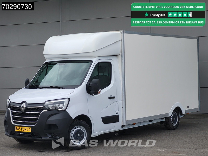 Renault Master 145PK Bakwagen Lowliner Achterdeuren Airco Cruise Euro6 Meubelbak Plancher Foodtruck Paardenwagen 17m3 Airco Cruise control - Dostavno vozilo z zabojnikom: slika 1 Renault Master 145PK Bakwagen Lowliner Achterdeuren Airco Cruise Euro6 Meubelbak Plancher Foodtruck Paardenwagen 17m3 Airco Cruise control - Dostavno vozilo z zabojnikom: slika 1