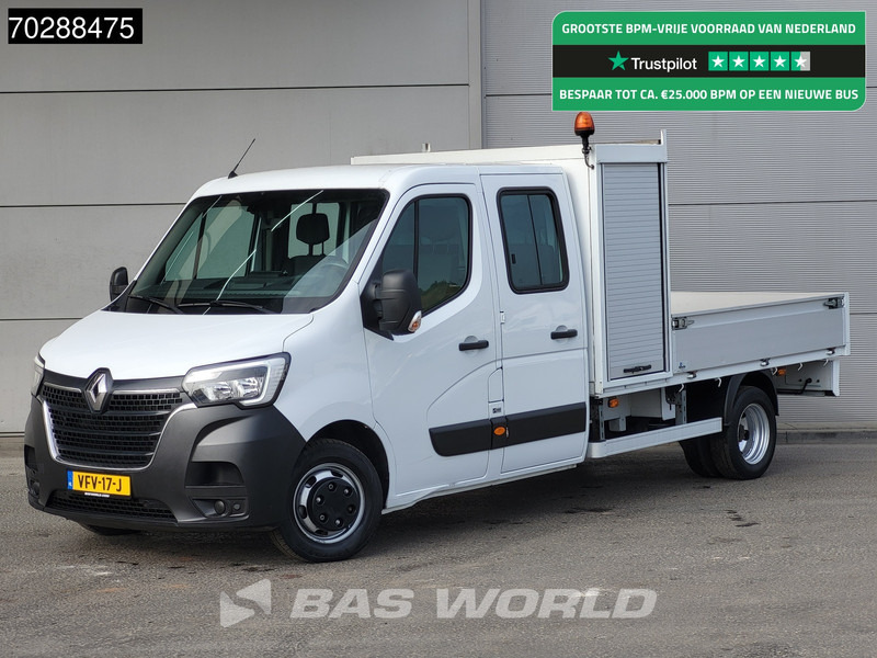 Renault Master 145PK Open Laadbak Dubbellucht 3,5t Trekhaak LED Airco Cruise Standkachel Euro6 Pritsche Pickup Open Box Airco Trekhaak Cruise control - Dostavno vozilo s kesonom: slika 1 Renault Master 145PK Open Laadbak Dubbellucht 3,5t Trekhaak LED Airco Cruise Standkachel Euro6 Pritsche Pickup Open Box Airco Trekhaak Cruise control - Dostavno vozilo s kesonom: slika 1