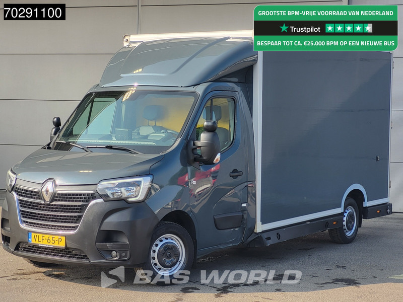 Renault Master 150PK Bakwagen Airco Cruise Luchtvering Meubelbak Plancher Verkoopwagen Foodtruck Paardenwagen 18m3 Airco Cruise control - Dostavno vozilo z zabojnikom: slika 1 Renault Master 150PK Bakwagen Airco Cruise Luchtvering Meubelbak Plancher Verkoopwagen Foodtruck Paardenwagen 18m3 Airco Cruise control - Dostavno vozilo z zabojnikom: slika 1