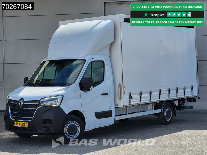 Renault Master 165PK NEU! LBW Zeilenwagen Klima Tempomat Koffer Zeilen 21m3 Airco Cruise control - Dostavno vozilo s ponjavo: slika 1 Renault Master 165PK NEU! LBW Zeilenwagen Klima Tempomat Koffer Zeilen 21m3 Airco Cruise control - Dostavno vozilo s ponjavo: slika 1