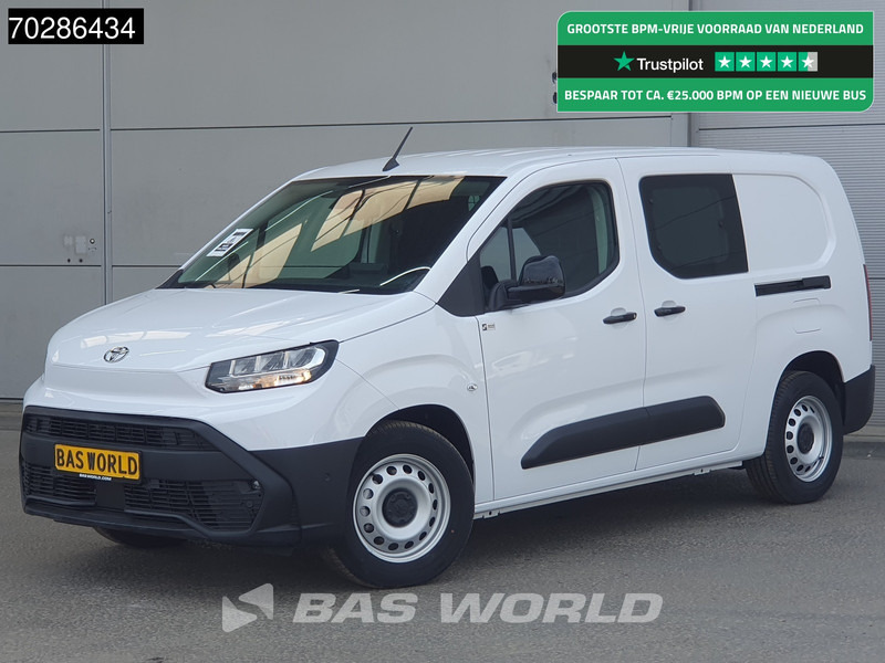 Toyota ProAce City Active 136pk Elektrisch 50kWh Long 2x Schuifdeur WLTP 275km LED Airco CarPlay Camera Parkeersensoren 3m3 Airco Cruise control - Mali kombi, Električno dostavno vozilo: slika 1 Toyota ProAce City Active 136pk Elektrisch 50kWh Long 2x Schuifdeur WLTP 275km LED Airco CarPlay Camera Parkeersensoren 3m3 Airco Cruise control - Mali kombi, Električno dostavno vozilo: slika 1