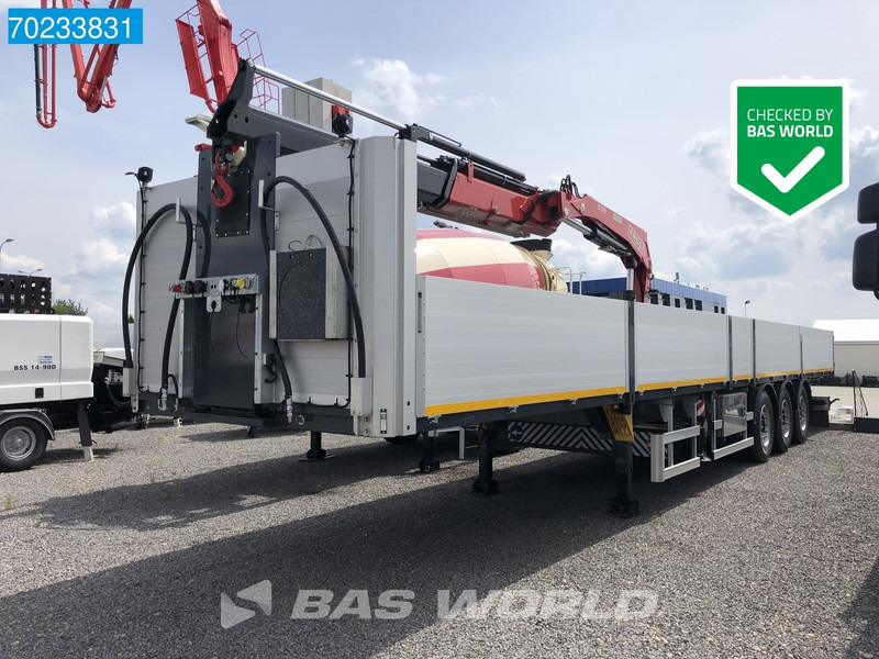 Bodex KIS3B 3 axles NEW! Fassi F195AF.0.23 Crane - Polprikolica s kesonom: slika 1 Bodex KIS3B 3 axles NEW! Fassi F195AF.0.23 Crane - Polprikolica s kesonom: slika 1