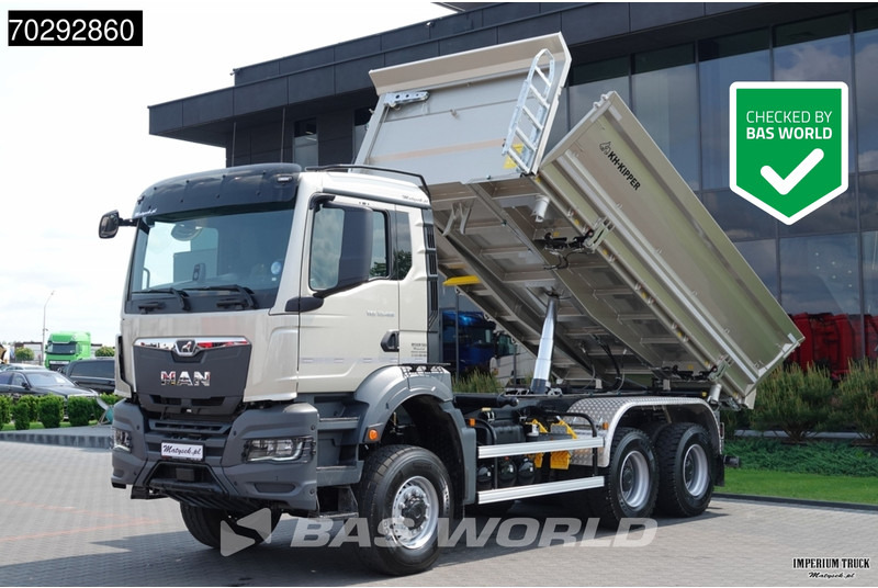 MAN TGS 33.480 TGS 6X6 6x6 3-Way Kipper Big-Axle Euro 6 - Tovornjak prekucnik: slika 1 MAN TGS 33.480 TGS 6X6 6x6 3-Way Kipper Big-Axle Euro 6 - Tovornjak prekucnik: slika 1