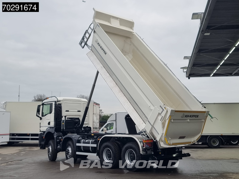 MAN TGS 41.480 8X8 8x8 20m3 KH Kipper tarpaulin Manual Big-axle Steel suspension Euro 6 - Tovornjak prekucnik: slika 2 MAN TGS 41.480 8X8 8x8 20m3 KH Kipper tarpaulin Manual Big-axle Steel suspension Euro 6 - Tovornjak prekucnik: slika 2