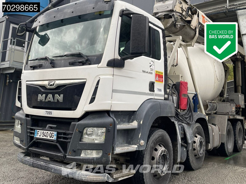 MAN TGS TGS 8X4 8m3 Putzmeister Mixer Big-Axle Steelsuspension Euro 6 - Avtomešalec: slika 1 MAN TGS TGS 8X4 8m3 Putzmeister Mixer Big-Axle Steelsuspension Euro 6 - Avtomešalec: slika 1