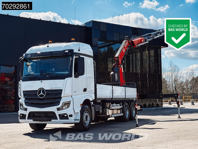 Mercedes-Benz Actros 2651 Actros 6X4 Fassi F486 Led Navi Euro 6 - Tovornjak s kesonom, Tovornjak z dvigalom: slika 1 Mercedes-Benz Actros 2651 Actros 6X4 Fassi F486 Led Navi Euro 6 - Tovornjak s kesonom, Tovornjak z dvigalom: slika 1