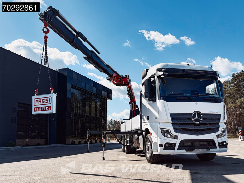Mercedes-Benz Actros 2651 Actros 6X4 Fassi F486 Led Navi Euro 6 - Tovornjak s kesonom, Tovornjak z dvigalom: slika 3 Mercedes-Benz Actros 2651 Actros 6X4 Fassi F486 Led Navi Euro 6 - Tovornjak s kesonom, Tovornjak z dvigalom: slika 3