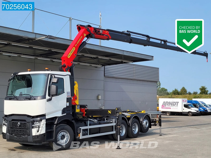 Renault C 480 8X4 NEW! Palfinger PK33002 Kran Crane + 22tons Pallift EURO 6 - Kotalni prekucni tovornjak, Tovornjak z dvigalom: slika 1 Renault C 480 8X4 NEW! Palfinger PK33002 Kran Crane + 22tons Pallift EURO 6 - Kotalni prekucni tovornjak, Tovornjak z dvigalom: slika 1
