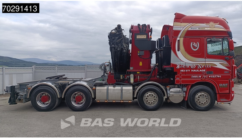 DAF XF105.510 XF 8X4 Palfinger PK150.002 Kran Crane Winch Fifth Wheel Big-Axle Euro 5 - Vlačilec: slika 3 DAF XF105.510 XF 8X4 Palfinger PK150.002 Kran Crane Winch Fifth Wheel Big-Axle Euro 5 - Vlačilec: slika 3