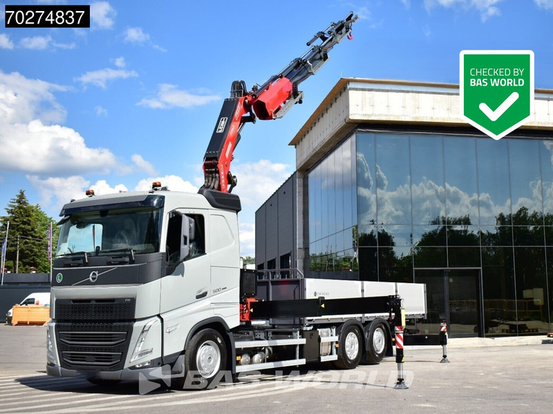 Volvo FH 500 6X2 Fassi F545RA Kran Crane VEB+ Lift-Lenkachse Euro 6 Fassi - Tovornjak s kesonom, Tovornjak z dvigalom: slika 1 Volvo FH 500 6X2 Fassi F545RA Kran Crane VEB+ Lift-Lenkachse Euro 6 Fassi - Tovornjak s kesonom, Tovornjak z dvigalom: slika 1