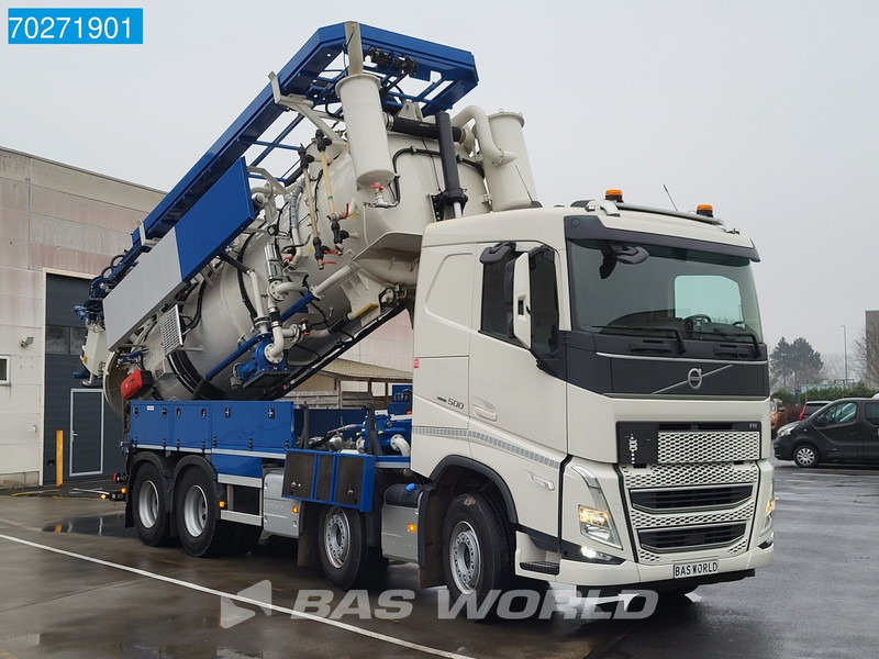 Volvo FH 500 8X4 Vacuum truck Gully Emptier 14.000ltr VEB+ Navi Euro 6 - Vakuumski tovornjak: slika 3 Volvo FH 500 8X4 Vacuum truck Gully Emptier 14.000ltr VEB+ Navi Euro 6 - Vakuumski tovornjak: slika 3
