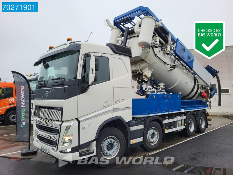 Volvo FH 500 8X4 Vacuum truck Gully Emptier 14.000ltr VEB+ Navi Euro 6 - Vakuumski tovornjak: slika 1 Volvo FH 500 8X4 Vacuum truck Gully Emptier 14.000ltr VEB+ Navi Euro 6 - Vakuumski tovornjak: slika 1