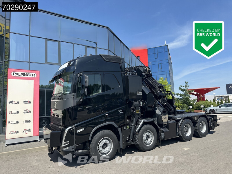 Volvo FH 540 FH 8X4 NEW! Palfinger PK1050 TEC G Crane Kran + JIB Winch Dynamic Steering Navi - Tovornjak s kesonom, Tovornjak z dvigalom: slika 1 Volvo FH 540 FH 8X4 NEW! Palfinger PK1050 TEC G Crane Kran + JIB Winch Dynamic Steering Navi - Tovornjak s kesonom, Tovornjak z dvigalom: slika 1