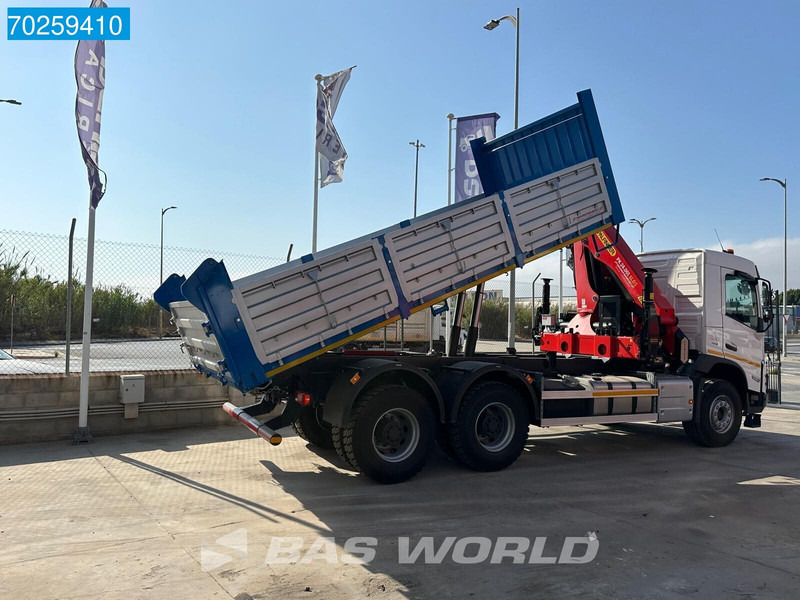 Nov Tovornjak prekucnik, Tovornjak z dvigalom Volvo FMX 430 6X4 Palfinger PK24.001 SLD5 Kran Crane 12m3 Big-Axle Euro 6: slika 7