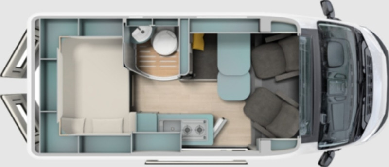 Laika Kosmo 50 Camper Van - Kombi avtodom: slika 2 Laika Kosmo 50 Camper Van - Kombi avtodom: slika 2