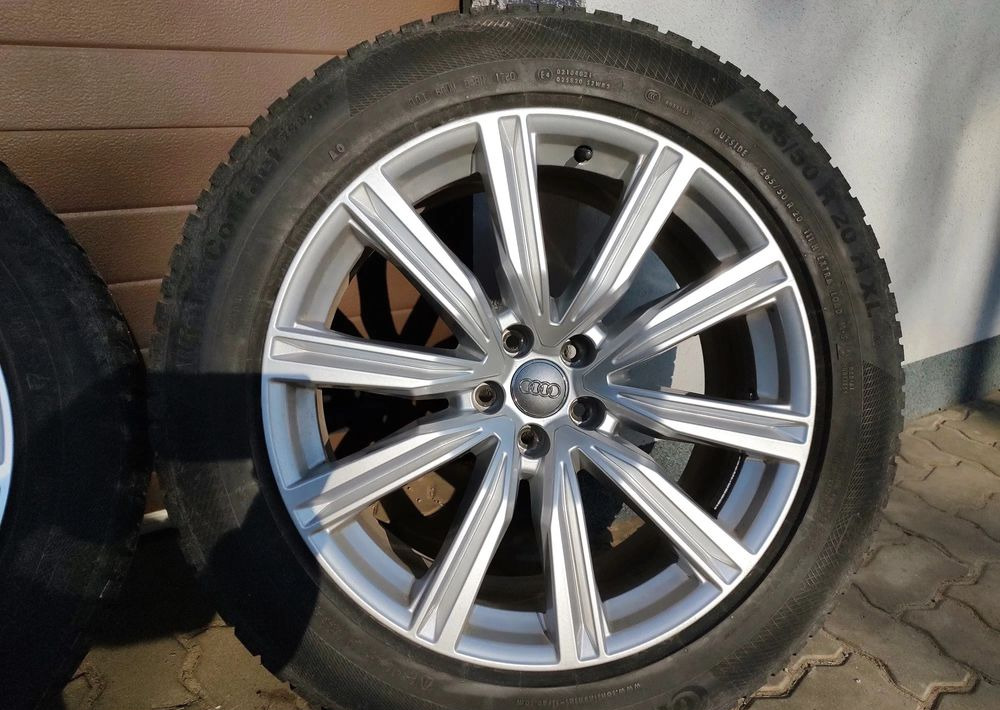 Koła felgi aluminiowe Audi Q8 SQ8 z oponami zimowymi Continental WinterContact TS850P 265/50 R20 H XL - Kompletno kolo za Avtomobil: slika 5 Koła felgi aluminiowe Audi Q8 SQ8 z oponami zimowymi Continental WinterContact TS850P 265/50 R20 H XL - Kompletno kolo za Avtomobil: slika 5