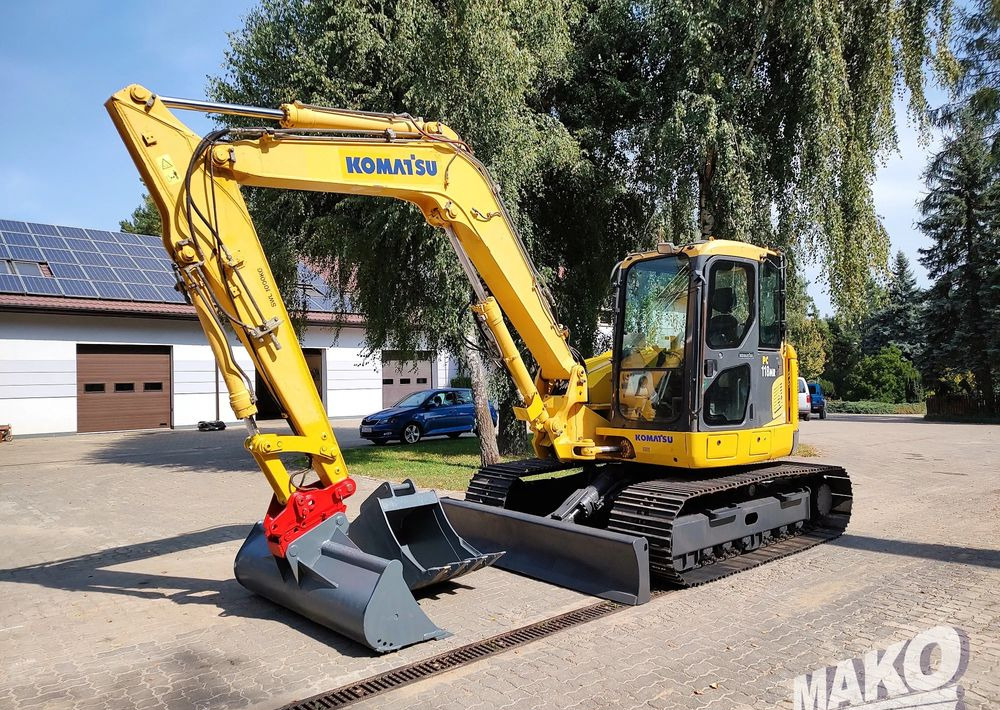 Komatsu PC118MR-8 - Bager goseničar: slika 1 Komatsu PC118MR-8 - Bager goseničar: slika 1