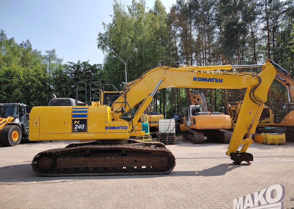 Bager goseničar Komatsu PC240LC-10: slika 7
