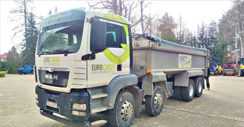 MAN TGS 32.400 8X4 BB - Tovornjak prekucnik: slika 1 MAN TGS 32.400 8X4 BB - Tovornjak prekucnik: slika 1