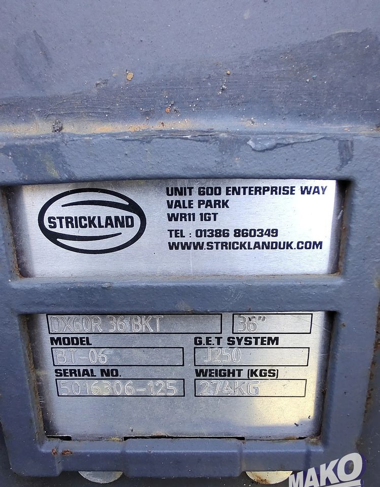 NOWA Łyżka Strickland 90cm do koparki Miller fi 45 (nieużywana) - Priključek za Gradbeni stroj: slika 5 NOWA Łyżka Strickland 90cm do koparki Miller fi 45 (nieużywana) - Priključek za Gradbeni stroj: slika 5