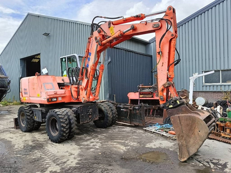 FIAT-HITACHI FH120W bandenkraan Wheel Excavator graafmachine - Bager na kolesih: slika 2 FIAT-HITACHI FH120W bandenkraan Wheel Excavator graafmachine - Bager na kolesih: slika 2