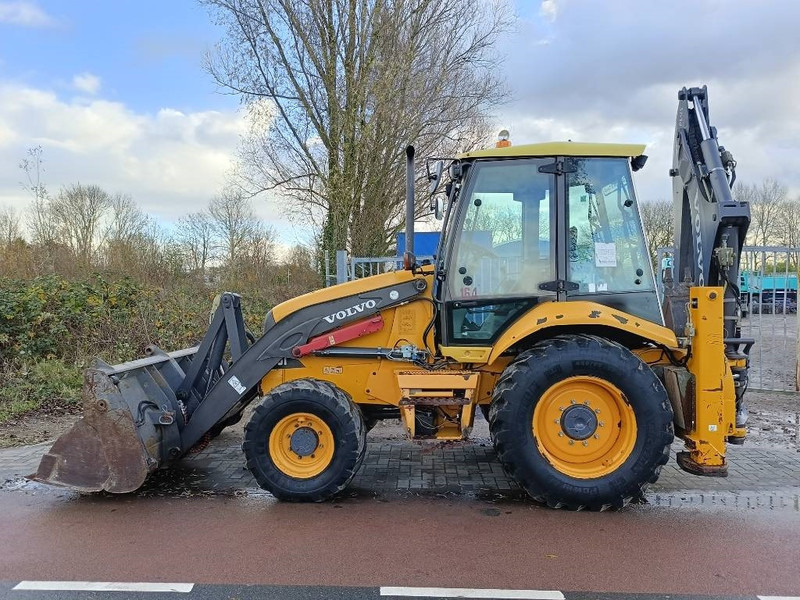 Volvo BL 61 + graaflaad combinatie backhoe loader lader - Bager nakladalec: slika 1 Volvo BL 61 + graaflaad combinatie backhoe loader lader - Bager nakladalec: slika 1