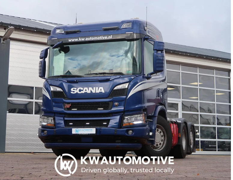 Scania P500 6x2/ FULL AIR/ HYDRAULIC/ LEATHER/ 2.950 WB/ DIFF LOCK/ SLIDE DISH - Vlačilec: slika 1 Scania P500 6x2/ FULL AIR/ HYDRAULIC/ LEATHER/ 2.950 WB/ DIFF LOCK/ SLIDE DISH - Vlačilec: slika 1