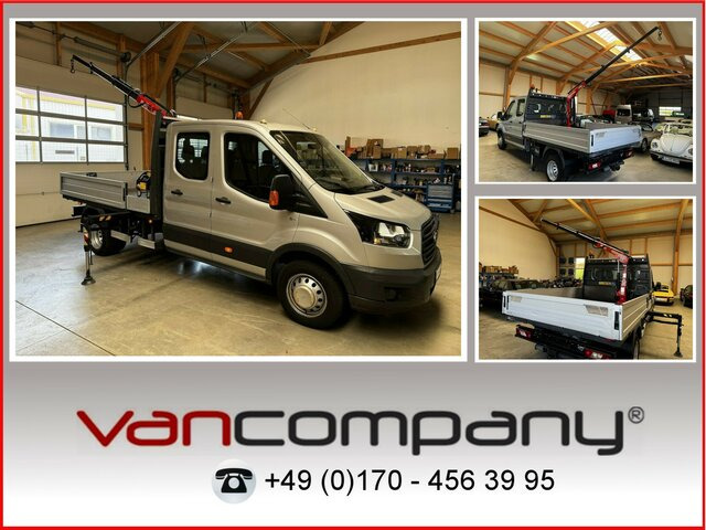 FORD Transit FT 350L Doka TdCI hydr. Fassi Kran... - Dostavno vozilo s kesonom, Dostavno vozilo z dvojno kabino: slika 1 FORD Transit FT 350L Doka TdCI hydr. Fassi Kran... - Dostavno vozilo s kesonom, Dostavno vozilo z dvojno kabino: slika 1