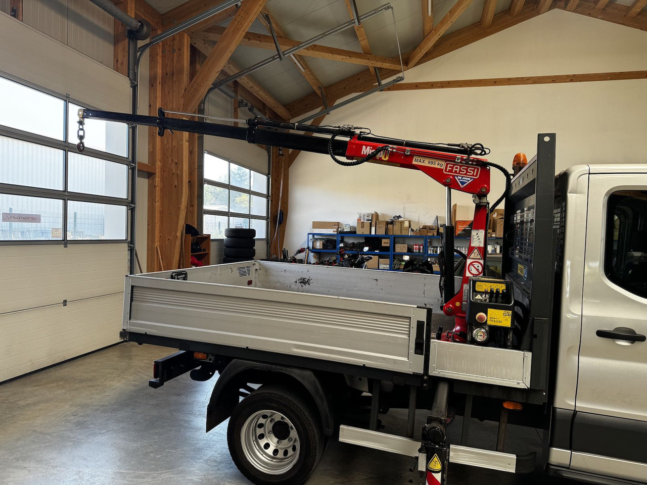 Ford Transit FT 350 DokaTdCI 1.2t Fassi Kran - Dostavno vozilo s kesonom, Dostavno vozilo z dvojno kabino: slika 5 Ford Transit FT 350 DokaTdCI 1.2t Fassi Kran - Dostavno vozilo s kesonom, Dostavno vozilo z dvojno kabino: slika 5