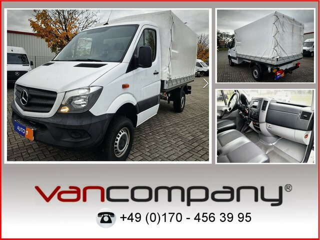 MERCEDES-BENZ Sprinter 316 CDI Pritsche 4x4 Allrad Plane... - Dostavno vozilo s kesonom: slika 1 MERCEDES-BENZ Sprinter 316 CDI Pritsche 4x4 Allrad Plane... - Dostavno vozilo s kesonom: slika 1