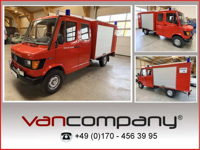 MERCEDES-BENZ T1 310 Bremer Doka perfekt!... - Dostavno vozilo z zabojnikom, Dostavno vozilo z dvojno kabino: slika 1 MERCEDES-BENZ T1 310 Bremer Doka perfekt!... - Dostavno vozilo z zabojnikom, Dostavno vozilo z dvojno kabino: slika 1