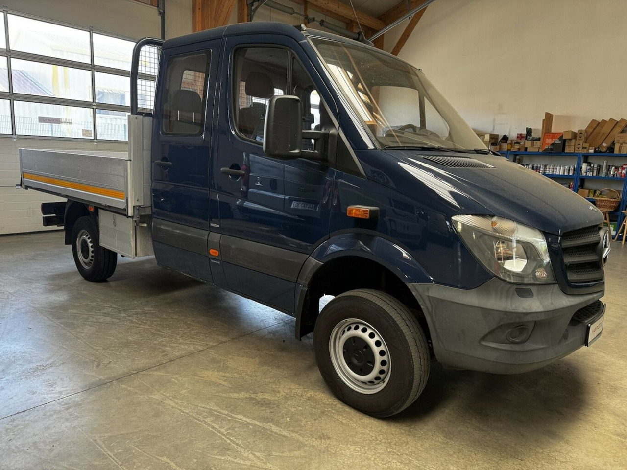 Mercedes-Benz Sprinter 313 CDI Doka 4x4 Allrad AHK 3.5t - Dostavno vozilo s kesonom, Dostavno vozilo z dvojno kabino: slika 4 Mercedes-Benz Sprinter 313 CDI Doka 4x4 Allrad AHK 3.5t - Dostavno vozilo s kesonom, Dostavno vozilo z dvojno kabino: slika 4