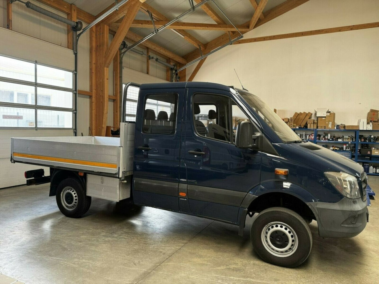 Mercedes-Benz Sprinter 313 CDI Doka 4x4 Autom. AHK 3.5t - Dostavno vozilo s kesonom, Dostavno vozilo z dvojno kabino: slika 1 Mercedes-Benz Sprinter 313 CDI Doka 4x4 Autom. AHK 3.5t - Dostavno vozilo s kesonom, Dostavno vozilo z dvojno kabino: slika 1