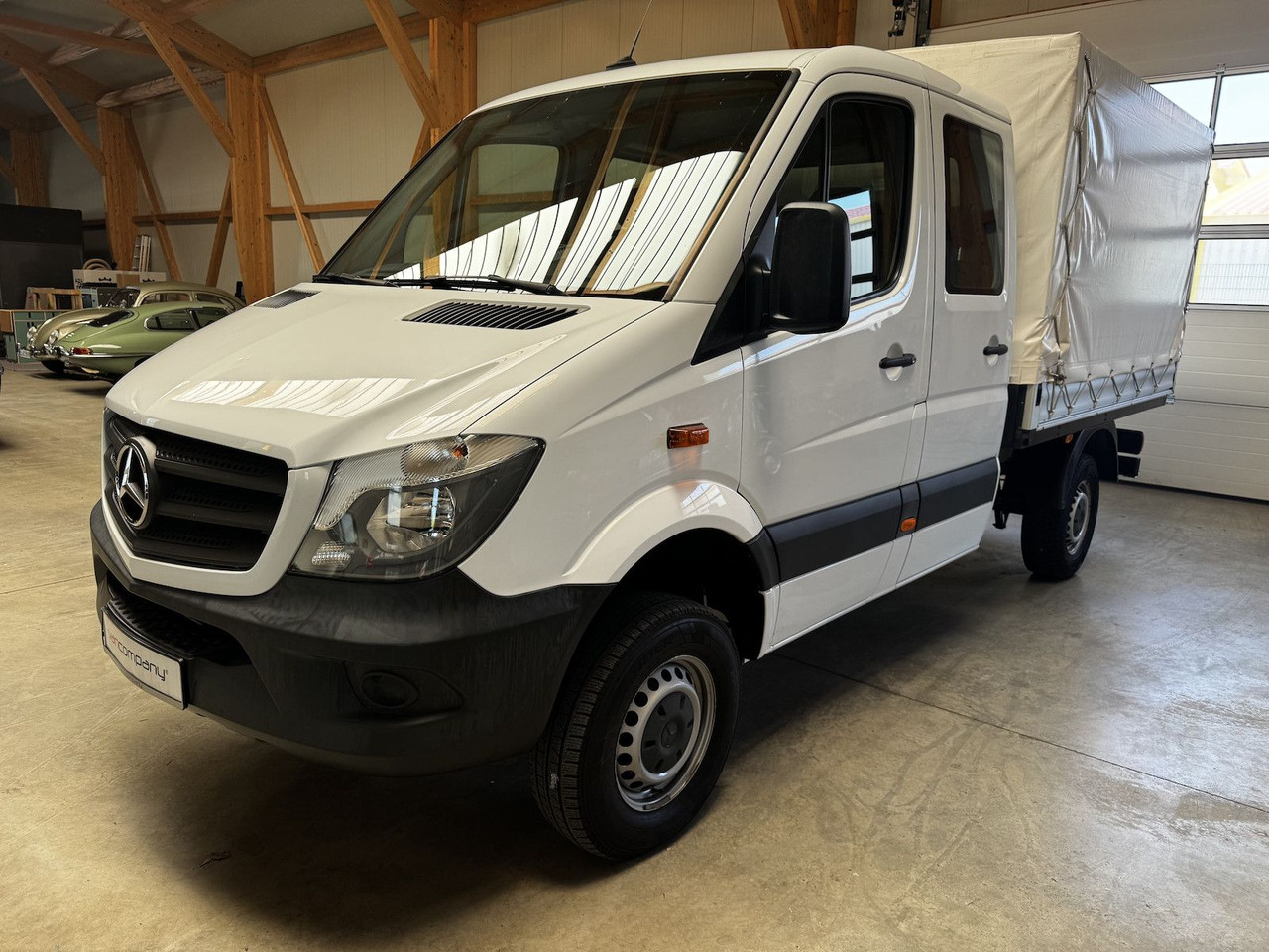 Mercedes-Benz Sprinter 316 CDI Doka 4x4 Allrad Plane - Dostavno vozilo s ponjavo, Dostavno vozilo z dvojno kabino: slika 4 Mercedes-Benz Sprinter 316 CDI Doka 4x4 Allrad Plane - Dostavno vozilo s ponjavo, Dostavno vozilo z dvojno kabino: slika 4