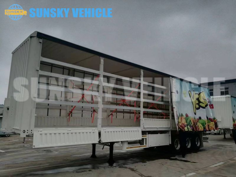 HOWO 13 meters curtain side semi trailer - Polprikolica s ponjavo: slika 3 HOWO 13 meters curtain side semi trailer - Polprikolica s ponjavo: slika 3